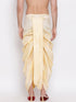 Men's Gold Embroidered Dhoti Pant